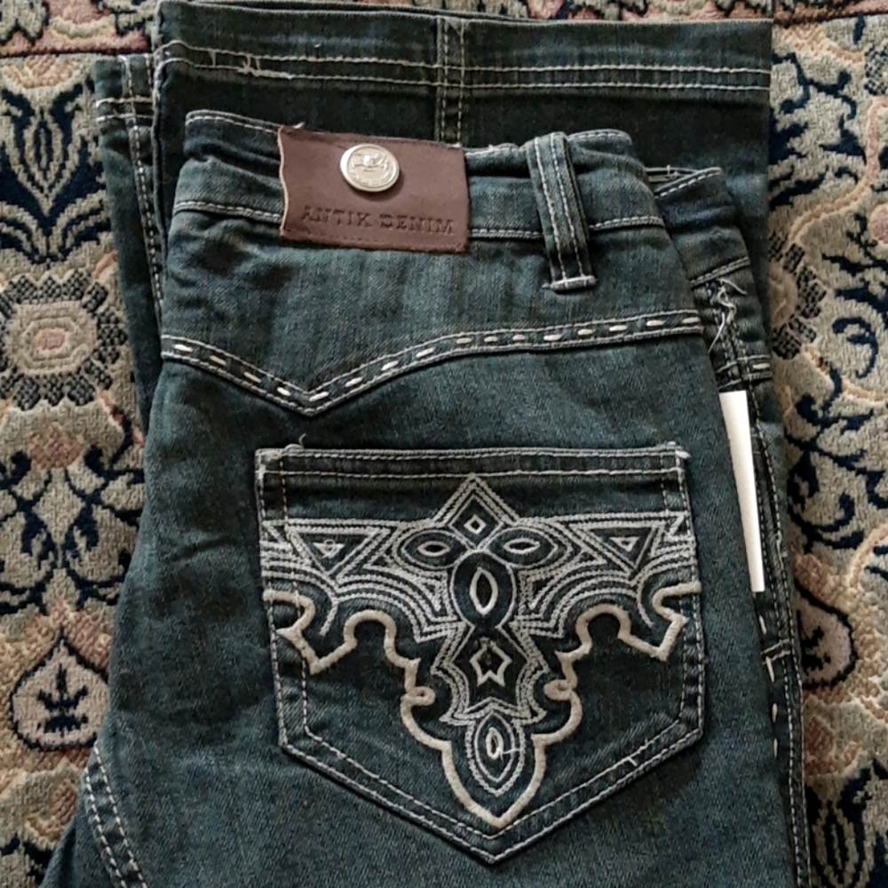 Antik Denim Flare Leg Jeans Fawcett NWT Size 28